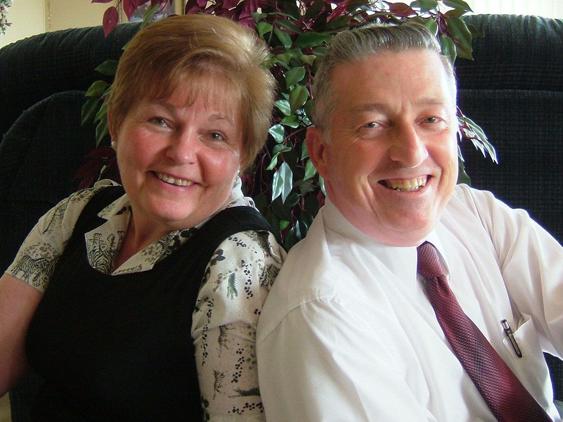 Marvin and Louise John, founders of The Sacred Gardens Foundation